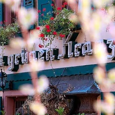 Historisches Weinhotel Zum Gruenen Kranz מלון
