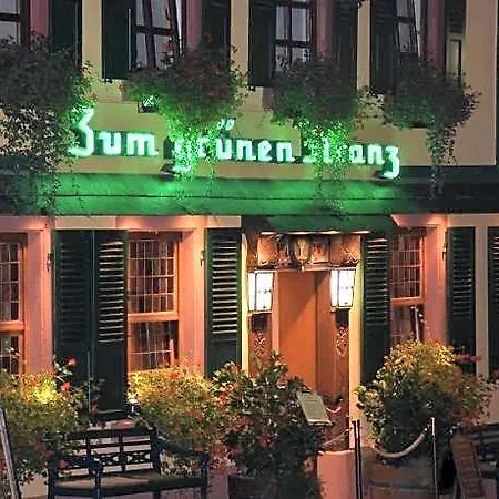 Historisches Weinhotel Zum Gruenen Kranz Отель Шветцинген